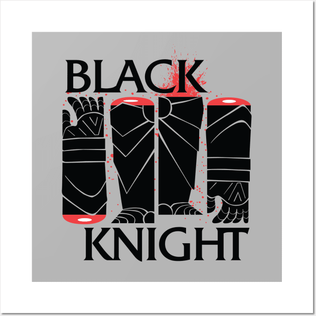 Black Knight Wall Art by castlepop